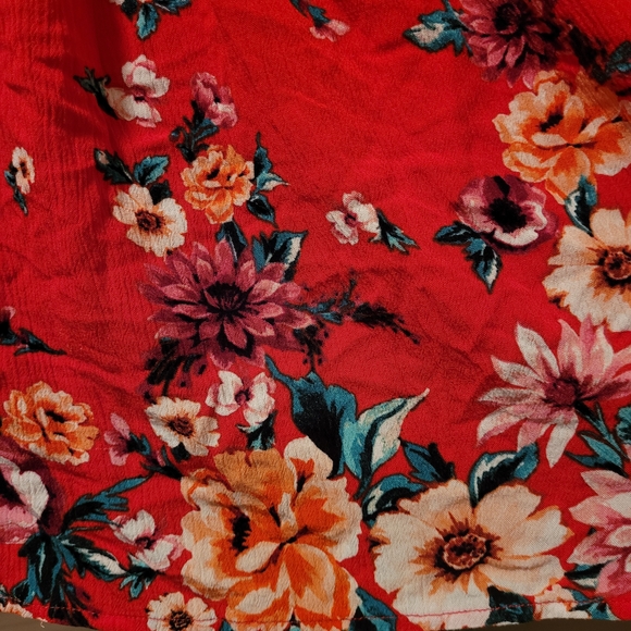 Torrid Babydoll Gauze Crochet Trim Cami Size 2X - Picture 9 of 11